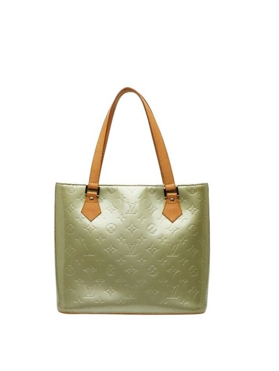 Louis Vuitton Handbags - Louis Vuitton Monogram Vernis Houston Tote Green Patent